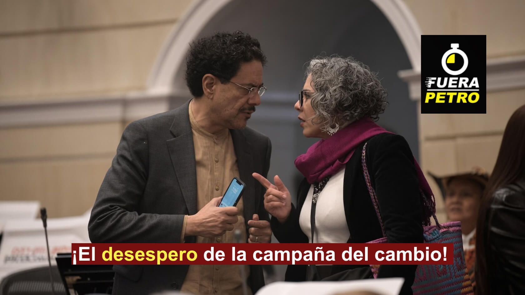El desespero de la campaña del cambio